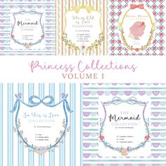 the princess collection volume 1 is shown