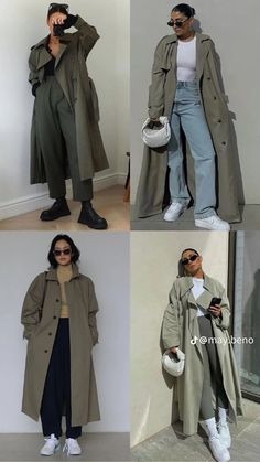 Coat 2025 Trend, Autumn Outfits Trench Coat, Casual Winter Fashion, Modest Winter Outfits, Fashion Outfits Casual, Cool Outfit Ideas, Cool Outfit, Casual College Outfits, Winter Fashion Outfits Casual