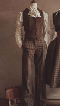 Victorian Masculine Fashion, Victorian Clothing Male Casual, Old Timey Male Outfits, 50s Fashion Aesthetic Men, Old Fashion Mens Clothing, Victorian Male Clothing Aesthetic, Sophisticated Male Outfits, Oc Outfit Inspo Male, Victorian Style Outfits Men