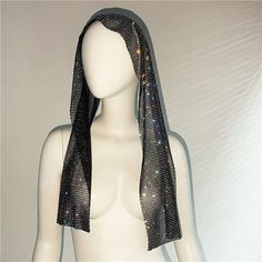 Gender:Women's; What's in the box:Scarf; Types:Scarf; Holiday:Carnival; Style:Metallic,Sparkle,Sexy; Jewelry Type:Scarf,Head Wrap,Sheer Mesh Rhinestone; Occasion:Club,Party; Material:Polyester; Characters:Disco; Design:Fashion; Shipping Weight:0.3; Package Dimensions:20.015.02.0; Listing Date:12/11/2023 Matte Gold Necklace, Denim Shirt Men, Basic Hoodie, Head Wrap Scarf, Linen Shirt Men, Linen Shirt Dress, Wrap Scarf, Spice Girls, Women Shirts Blouse