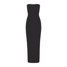 FITS EVERYBODY TUBE DRESS | ONYX Stretch Maxi Dress With Straight Neckline For Night Out, Straight Neckline Stretch Maxi Dress For Night Out, Sleek Maxi Dress With Straight Neckline For Date Night, Chic Strapless Bodycon Maxi Dress, Elegant Bandeau Stretch Maxi Dress, Solid Strapless Maxi Dress For Formal Occasions, Chic Stretch Strapless Maxi Dress, Chic Strapless Stretch Maxi Dress, Maxi Dress With Straight Neckline For Evening