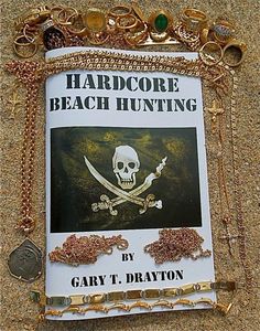 there is a sign on the wall that says, harbor beach hunting by gary draton