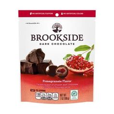 brookside dark chocolate with pomegranate flavor