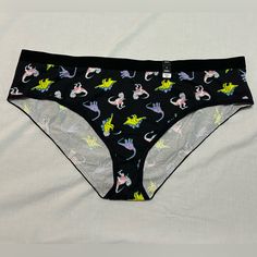 Torrid Dinosaur Print Cotton Mid-Rise Hipster Panty, Size: Torrid 4 (4x/26), New With Tags. Elastic Waistband. Medium Coverage. *Comes From A Dog Friendly And Smoke Free Home* Casual Cotton Bottoms With Dinosaur Print, Seersucker Pants, Vintage Chanel Handbags, Pink Skull, Dinosaur Print, Pleated Mini Skirt, Vintage Skirt, Dog Friends, Women's Intimates