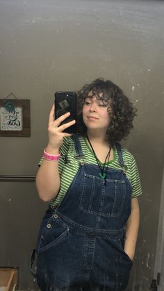 Overalls Outfit Summer Plus Size, Queer Overalls Outfit, Overall Shorts Outfit Midsize, Overalls Midsize, Goblin Core Outfit Overalls, Goblincore Overalls, Plus Size Overalls Outfit, Short Overalls Outfit, Midsize Fits