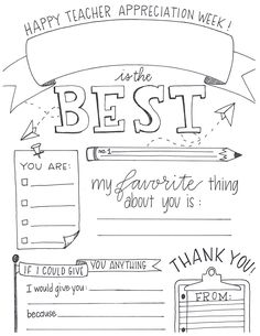 cheistmas gifts Teacher Appreciation Worksheet, Teacher Appreciation Week Printables, Teacher Appreciation Notes, Printable Teacher Appreciation, Appreciation Note, School Site