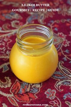 a jar filled with liquid sitting on top of a table