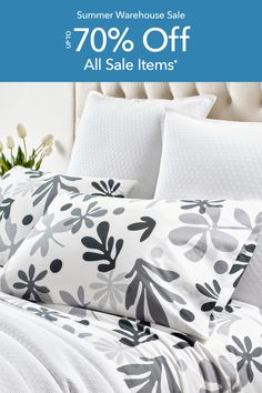 the bedding is up to 70 % off all sale items