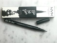 Recent favorite!! Kat Von D dupe for half the price! Nyx Epic Ink Liner, Epic Ink Liner, Organic Mascara, Makeup Favorites, Buy Makeup, Makeup Wishlist, Makeup Tutorial Eyeliner, Kat Von D Makeup, Dark Romantic