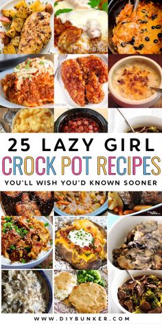 the 25 lazy girl crock pot recipes you'll wish you'd know some