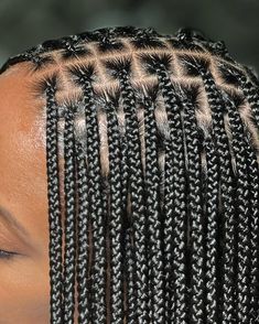 Large Knotless, Cornrows Braids For Black Women, Twist Braid Hairstyles, Hairstyles Updo, Hair Ponytail