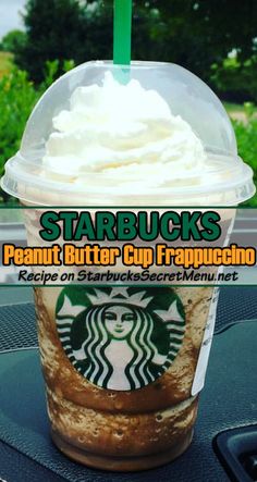 starbucks's peanut butter cup frappuccino ice cream