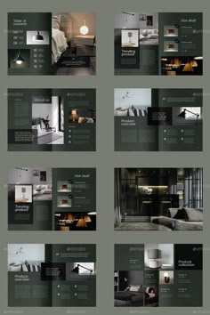 an image of a web page with many different things on it, including furniture and lighting