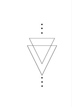 an image of a triangle with dots in the middle and one line at the bottom