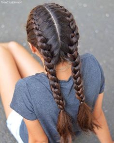 Ponytail Hairstyle Ideas, Ponytail Hairstyle, Easy Hairstyles For Thick Hair, Trendy Hairstyle, Mom Hairstyles, Front Hair Styles, Hair Up Styles, Hair Ponytail Styles, Hair Stylist Life