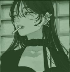 Snake Girl, Dark Green Aesthetic, Green Girl, Dark Wallpaper Iphone, Gothic Anime, Phone Themes, Profile Photo, Dark Wallpaper, Green Aesthetic