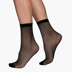 Swedish Stockings Vera Net Socks Swedish Stockings, Fishnet Ankle Socks, Fishnet Pattern, Mesh Socks, Stocking Pattern, Free Socks