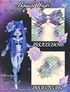 #royalehigh #outfit #inspo #rhpatterns Patterns In Royale High, Royale High Pictures, Royaleween Outfits Royale High, Mitsuri Royale High, Royale High Fabrics Code, Royale High Swimsuit Decal, Royale High Mermaid Patterns, Royale High Mermaid Outfits, Royale High Outfit Decals