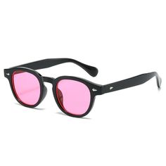 Retro Candy Color Oval Shades Elevate your fashion game with these Retro Candy Color Oval Sunglasses, designed to add a unique touch to any outfit. Stylish Design Featuring a trendy oval shape with fun rivet details, these sunglasses are a perfect blend of retro style and modern flair. Stand out effortlessly while making a bold statement. Quality UV Protection Enjoy peace of mind knowing that the gradient lenses offer 100% UV400 protection, shielding your eyes from harmful rays while you soak up Retro Pink Cat Eye Sunglasses, Retro Round Frame Glass Sunglasses, Retro Sunglasses With Uv Protection, Retro Sunglasses With Uv Protection And Glass Lenses, Retro Sunglasses With Uv Protection And Glass Material, Trendy Round Frame Sunglasses With Anti-reflective Coating, Trendy Round Frame Anti-reflective Sunglasses, Retro Pink Polarized Cat Eye Sunglasses, Retro Pink Cat Eye Sunglasses With Polarized Lenses