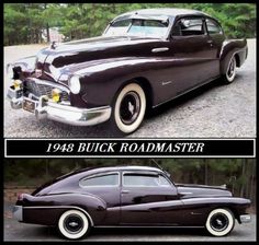 an old black car is shown in two different pictures, and the same one has white rims