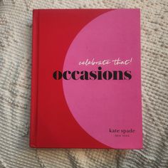 Brand New Coffee Table Book From Kate Spade. Small Pen Mark On Front Fashion Coffee Table Books, Colorful Coffee Table, Kate Spade Logo, Ladybug Party, Book Categories, Small Pen, Coffee Table Book, Need A Vacation, Table Books