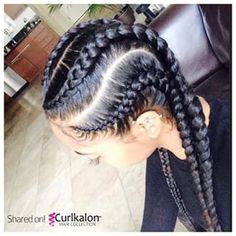 four goddess braids - Google Search Four Feed Ins Braids, Preschool Hairstyles, Cornrow Braids, Cornrows Styles, Big Braids, Braided Styles, Weave Styles, Girl Braids