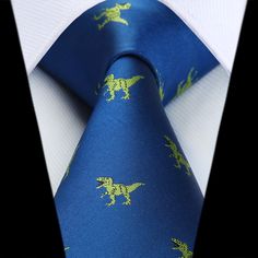 Great novelty tie for animal lovers Tie Width: 3.4 inches(8.5cm); Tie Length: 59 inches(150cm); Handkerchief size: 12 inches x 12 inches (31cm x 31cm) Material: Silk Blend + Polyester Occasions for business/party/dating/wedding etc. Gifts as thanksgiving/Xmas/valentine's day/birthday etc. Packaging includes: 1X Necktie; 1X Handkerchief; 1 Gift Box Blue Ties As Summer Gift, Blue Ties For Summer Gift, Blue Tie For Summer Gift, Blue Tie For Summer As A Gift, Green Neckwear With Ties For Gift, Green Neckwear With Ties As Gift, Green Neckwear With Ties As A Gift, Tie Length, Valentines Day Birthday