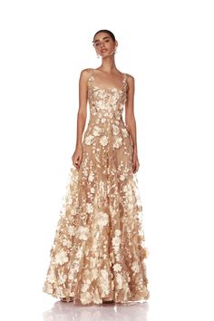 Bronx And Banco, Fest Outfits, Gold Wedding Dress, Gala Dresses, Glam Dresses, Looks Chic, Gold Dress