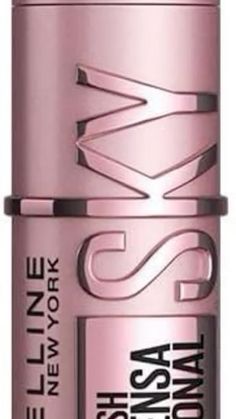 Maybelline New York Lash Sensational Sky High Mascara, Volumising & Lengthening Mascara, Washable Flake-Free Formula Infused with Bamboo Extract & Fibres, 7 ml, Shade: 01, Black Longer Lashes, Eyelash Primer, Mascara Review, Eyelashes Mascara