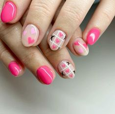 Berry Nails, Valentine Nail Art, Valentines Nails, Strawberry Shortcake, Nail Trends, Nail Inspo