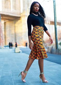 Pencil Skirt Designs, African Pencil Skirt, Ankara Pencil Skirt, African Outfits For Women, African Print Pencil Skirt, Ankara Skirt Styles, Ankara Skirts