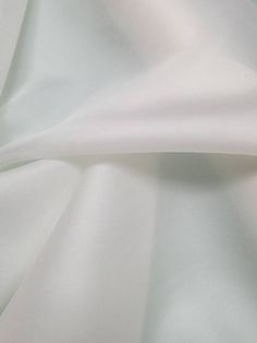 the white fabric is very soft and smooth