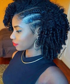 Cabello Afro Natural, Types Of Braids, Crochet Braid Styles, Natural Hair Twists, Crochet Braids Hairstyles, Natural Hair Styles Easy, Natural Hair Updo, Penteado Cabelo Curto