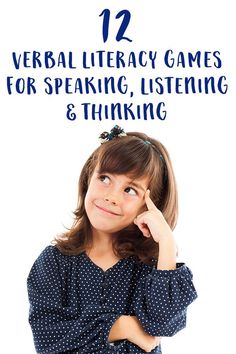 Develop speaking, listening, thinking and reasoning skills with these twelve fun verbal games to play with preschoolers, kindergarteners and bigger kids. Great for road trips and waiting times. Games To Play With Preschoolers, Verbal Games, Language Games For Kids, Communication Games, Thinking Games, Newborn Sleep Schedule, Games To Play With Kids, Literacy Games, Skill Games