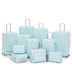 Luxury Suitcase Luggage Sets, Cute Suitcases For Travel Luggage Sets, Blue Luggage Sets, Luxury Luggage Sets, Blue Luggage, Travel Luggage Set, Hardside Luggage Sets, Luxury Travel Bag