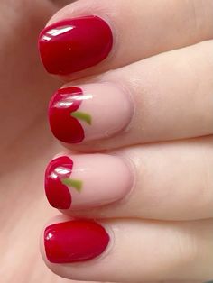 Nail Art For Real Nails, Easy Paint Nails, Fun Nails Easy, Nail Inspo Painted, Simple Nails You Can Do At Home, Fall Nails Easy Designs, Natural Nail Gel Manicure Designs, Simple Short Nail Designs Fall