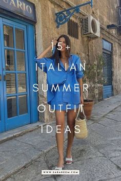 Looking for Italian summer outfits for your upcoming trip? You should check out this list of 15+ Italy outfits that effortlessly exude aesthetic Italian summer. European summer outfit you need to pack in 2024. Cute vacation outfit ideas for your European summer in Italy, Spain, Greece, or the south of France. Effortless Fashion Summer, Casual Beach Aesthetic, Holiday Outfit Inspo Summer 2024, Hotel Breakfast Outfit Ideas, Outfits For Italy Vacation, Warm Weather Holiday Outfit, Italy In July Outfits, Italian Vacation Outfit Summer