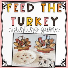 feed the turkey counting game for kids