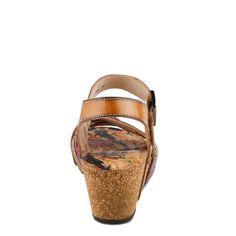 L`ARTISTE Style: BOSQUET Calling all art lovers! The combination of decorative stitching and hand-painting make these one of a kind sandals a must-have! Upper: Leather Lining: Faux Leather Insole: Faux Leather Outsole: Rubber Closure: Hook and Loop Heel Height: 2 3/4" Platform Height: 3/4" Features: - Achieve the perfect fit with a cork wedge, hook and loop closure, and a padded backstrap that offers both comfort and style. - Prepare to marvel at the comfortably padded multicolored footbed, so m Comfortable Sandals For Women, Spring Step Shoes, Size Chart For Kids, Decorative Stitching, Womens Sandals Wedges, Sandals For Women, Hand Painting, Artist Style, Womens Wedges