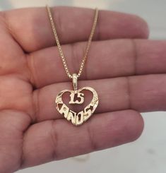 Sweet 15 Necklace, Mis Quince Años, 15th Birthday Necklace, Sweet 15th Necklace, 14k Heavy Plated Gold, Gold 15 Necklace, Necklace for Girls
#Sweet16 #PuertoRicoGift #FifteenthBirthday #MexicoJewelry #QuinceañeraNecklace #PuertoRicoJewelry #14kGoldJewelry #BirthdayJewelry #MisQuince #GiftForHer Quinceanera Jewelry, 15 Necklace, Necklace For Girls, Birthday Necklace, Oak Forest, Gold Bond, Sweet 15, Cute Box, 14k Gold Necklace