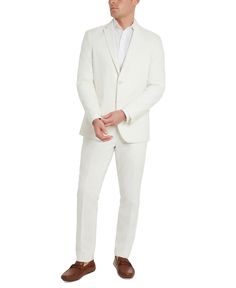 in stock Mens Linen Suit, Suits Men Slim, Belted Blazer, Mens Linen, Linen Suit, Tuxedo For Men, Kenneth Cole Reaction, Slim Fit Pants, Slim Fit Men