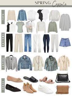 Spring Capsule Wardrobe 2023 - Clothed In Grace Work Capsule 2023, September Capsule Wardrobe 2023, Spring Blouses 2023, Simple Spring Outfits 2023, Capsule Wardrobe 2023 Spring Europe, Travel Capsule Wardrobe Spring Europe 2023, Spring Clothing Trends 2023, Outfit Spring 2023 Women, 2023 Summer Capsule Wardrobe