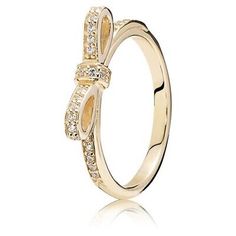 ad eBay - Pandora 14K Gold Sparking Bow Ring with Clear Zirconia - 150175CZ Ring Size 7.5 - Buy Now, click the link (eBay) Bow Ring, Pandora Rings, Rings Jewelry Fashion, Pandora Jewelry, Ring Size 7, Fashion Watches, Round Cut, Jewelry Watches, Jewelry Rings