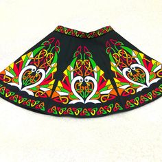 The Original Irish Dance Skirt. * * * The skirt consists of 6 parts (blades) with Celtic drawings. A gorgeous skirt greatly emphasizes the figure. On the back of the belt there is an elastic band that gives a good fit to the figure. A zipper is on the side. Before making an order, please specify your waist measurements and the desirable length of the skirt (from waist). Personal Skirt For Irish Dancing Practice And Competitions. You can either order this model of a skirt with default drawings or Traditional Fitted Multicolor Skirt, Retro Fitted Skirt For Festival, Traditional Fitted Mini Skirt, Traditional Black Cotton Skirt, Traditional Black Lined Skirt, Celtic Drawings, Celtic Owl, Irish Dancers, Irish Dancing