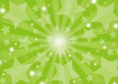 an abstract green background with stars