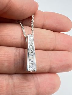 Beautiful urn necklace, 925 sterling silver, a beautiful way to keep the memory of a loved one or beloved pet's ashes/hair. ♥️FreePersonalization:Can be engraved on the back 12 characters maximum. ♥️Gift box included; Funnel kit included; ♥️Care Instructions Even though the materials used are made of sterling silver, I recommend you to not sleep, swim, or spray chemicals (i.e. perfumes, lotions, or body spray) on to the necklace to preserve its longevity. Please follow these tips to preserve the longevity of the necklace. To clean, it is best to use a soft microfiber cloth to clean the jewelry from smudges. ✿ Questions & Concerns ?  Have any questions? Please do not hesitate to send me a message with further questions and concerns. I will be more than happy to assist you! :) Thank you for Memory Of A Loved One, Diamonds Rings, Urn Pendant, Urn Jewelry, Urn Necklace, Urn Necklaces, Cremation Jewelry, Memorial Jewelry, Cz Stone