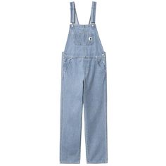 Carhartt Women, Bib Overalls, Carhartt Wip, Dungarees, Blue Stone, Overalls, Bleach, Light Blue, Stone