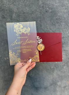 We are happy to be with you on this special day. 🌸 A Sweet 16 masquerade party is a milestone event that deserves a special touch right from the very beginning. Crafting the perfect invitation sets the tone for an unforgettable celebration. In this article, we'll explore the elements of a stunning Sweet 16 masquerade invitation, from gold gilded details to frosted acrylic, burgundy envelopes, glitter mask designs, and customizable seals.♥️  Gold gilding is a timeless element that adds an aura of luxury and elegance to your invitation. You can incorporate gold foil or metallic accents to the edges or intricate details of the invitation card itself. This will instantly catch the eye and convey the opulence of your masquerade affair. The translucent quality of frosted acrylic adds a sense of Masquerade Quinceanera Invitations, Masquerade Quince Invitations, Fancy Party Invitations, Burgundy And Gold Sweet 16, Quince Masquerade Theme, Masquerade Themed Sweet 16, Masquerade Quinceanera Theme, Masquerade Sweet 16 Ideas, Masquerade Ball Invitations