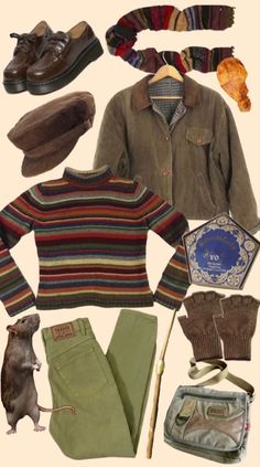 Ron Weasley Clothes, Weasleycore Outfits, Comfy Autumn Outfit Aesthetic, Hermione Granger Wardrobe, Ron Weasley Inspired Outfits, Weasley Outfits Aesthetic, Gay Going Out Outfits, Weasley Aesthetic Outfit, Ron Weasley Outfits