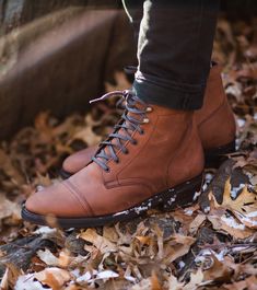 Brown Waxed Finish Boots For Fall, Brown Waxed Winter Boots, Brown Waxed Finish Winter Boots, Winter Brown Boots With Waxed Finish, Winter Brown Waxed Finish Boots, Integrity Tattoo, Peaky Blinders Costume, Thursday Boot Co, American Aesthetic